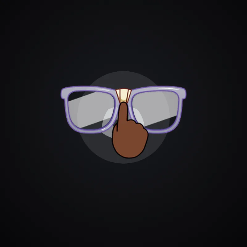 Discord Umm, Actually (Dark) Avatar Decoration 🎁 | Gift Link | Instant & Safe