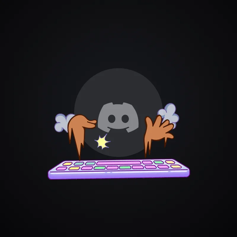 Discord Keyboard Warrior (Medium) Avatar Decoration 🎁 | Gift Link | Instant & Safe