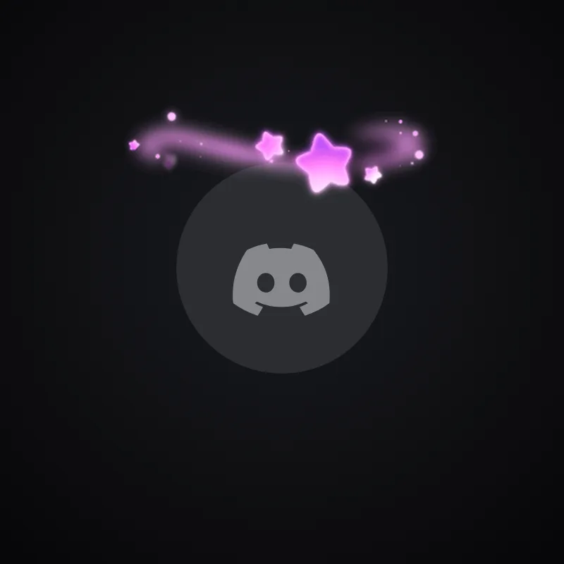 Discord Seeing Stars (Pink) Avatar Decoration 🎁 | Gift Link | Instant & Safe