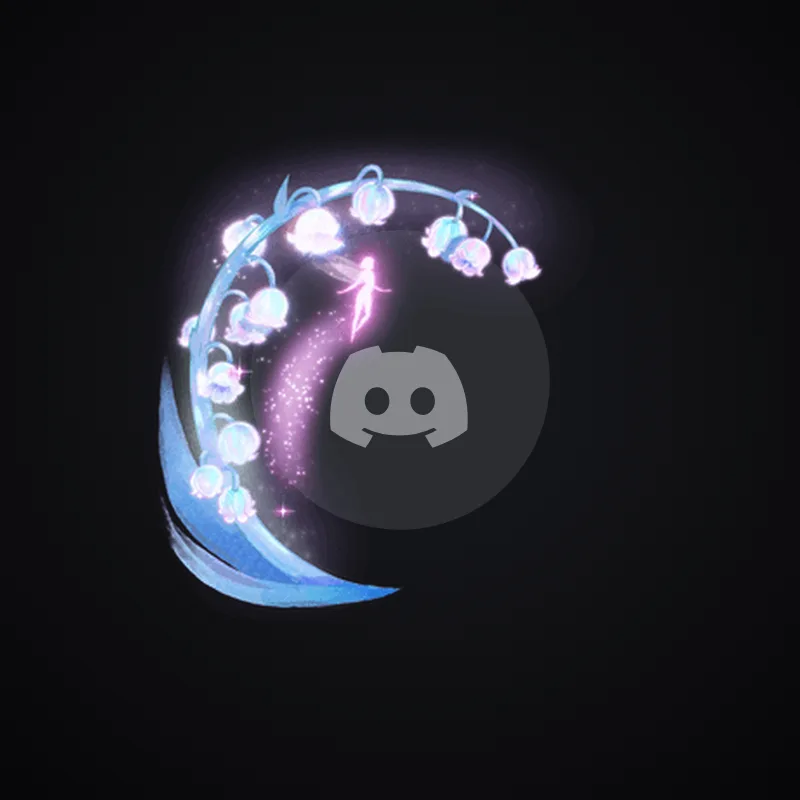 Discord Lily of the Valley Avatar Decoration 🎁 | Gift Link | Instant & Safe