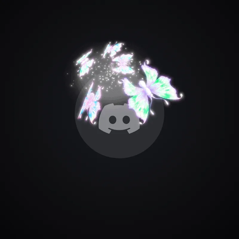 Discord Butterfly Burst Avatar Decoration 🎁 | Gift Link | Instant & Safe