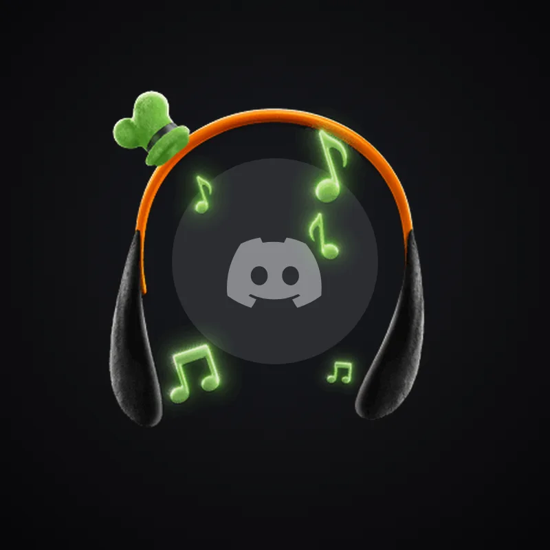Discord Goofy Ear Headband Avatar Decoration 🎁 | Gift Link | Instant & Safe