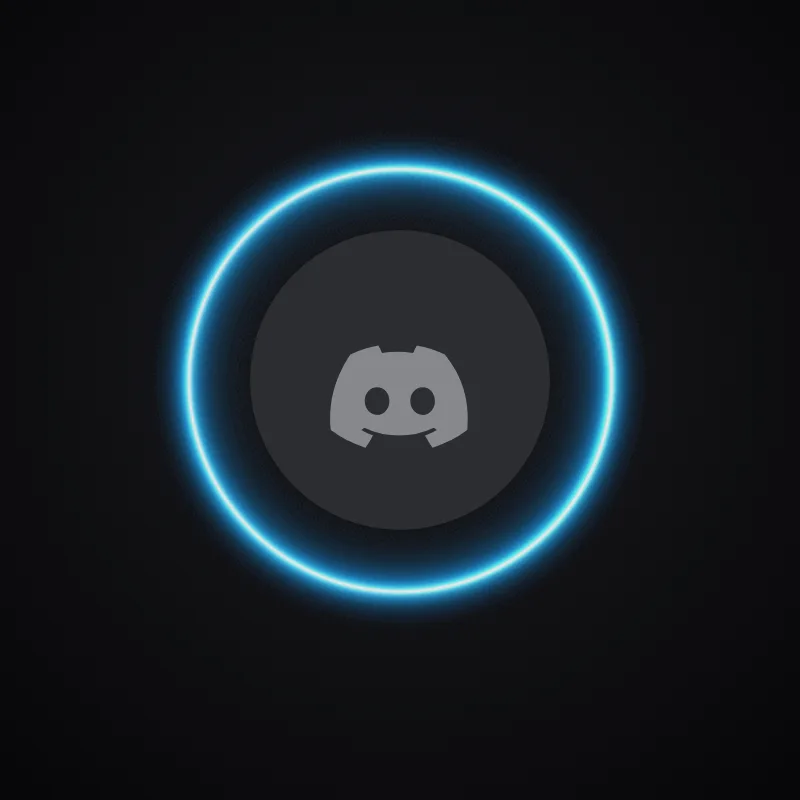 Discord Neon Glow (Aquamarine) Avatar Decoration 🎁 | Gift Link | Instant & Safe