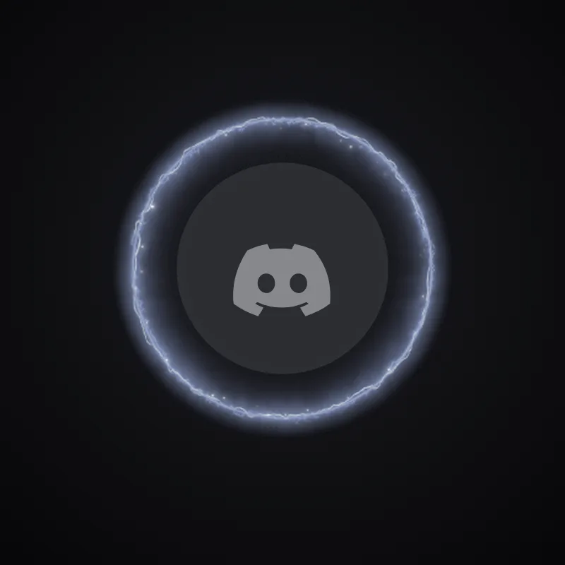 Discord Electric Aura (Icy) Avatar Decoration 🎁 | Gift Link | Instant & Safe
