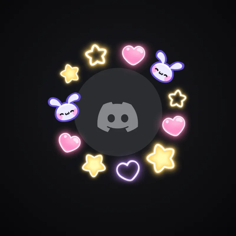 Discord Hunny Bunnies Avatar Decoration 🎁 | Gift Link | Instant & Safe
