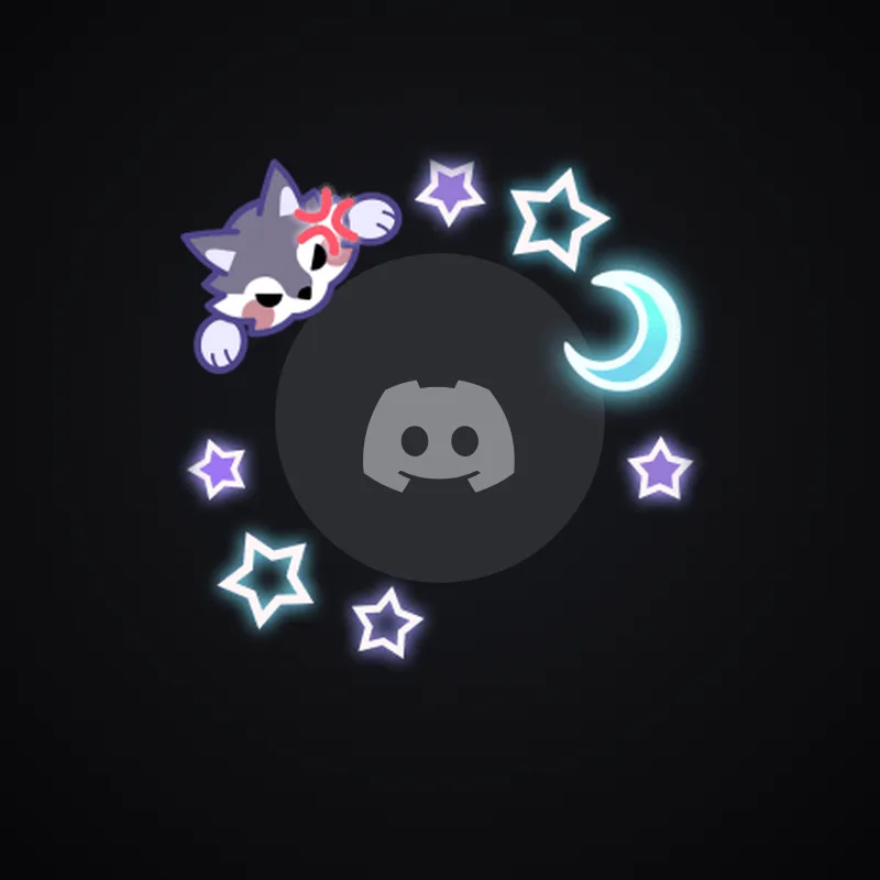 Discord Lone Wolf Avatar Decoration 🎁 | Gift Link | Instant & Safe
