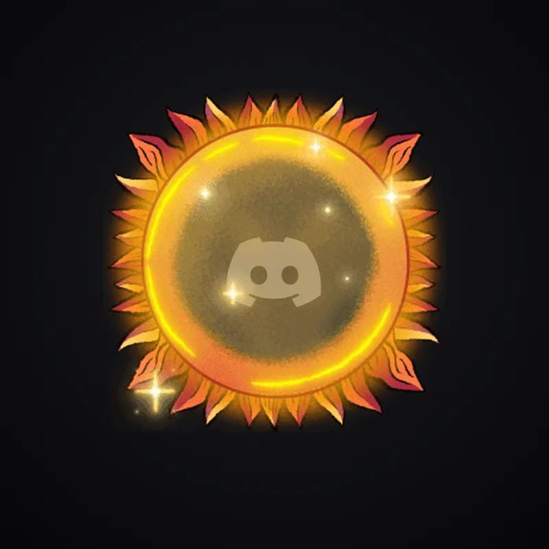 Discord The Sun Avatar Decoration 🎁 | Gift Link | Instant & Safe