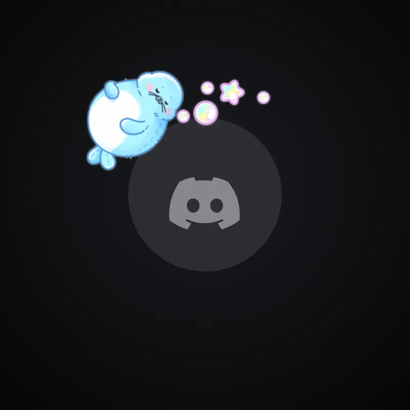 Discord Sleepy Seal Avatar Decoration 🎁 | Gift Link | Instant & Safe