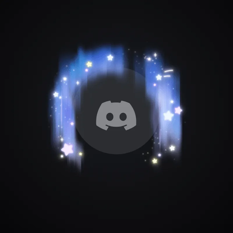 Discord Dream Waves (Blue) Avatar Decoration 🎁 | Gift Link | Instant & Safe