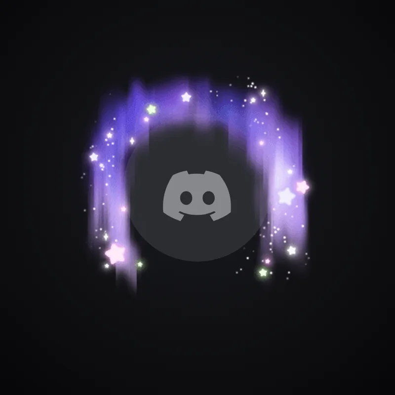 Discord Dream Waves (Purple) Avatar Decoration 🎁 | Gift Link | Instant & Safe