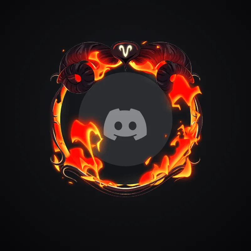 Discord Aries Avatar Decoration 🎁 | Gift Link | Instant & Safe