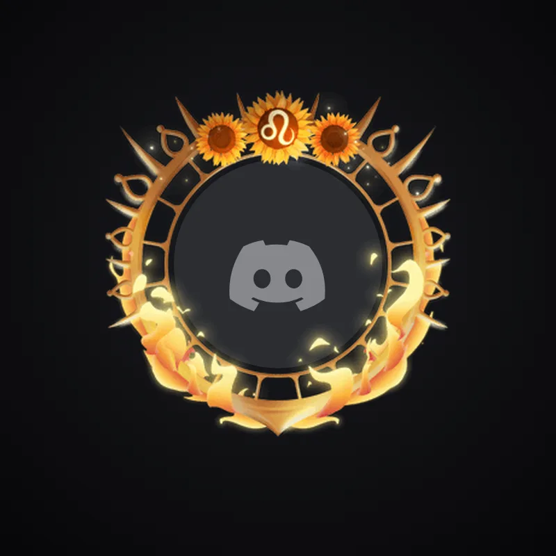 Discord Leo Avatar Decoration 🎁 | Gift Link | Instant & Safe