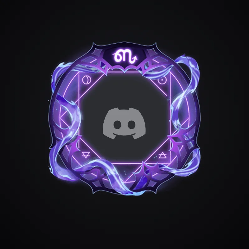 Discord Scorpio Avatar Decoration 🎁 | Gift Link | Instant & Safe