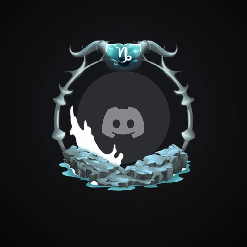 Discord Capricorn Avatar Decoration 🎁 | Gift Link | Instant & Safe