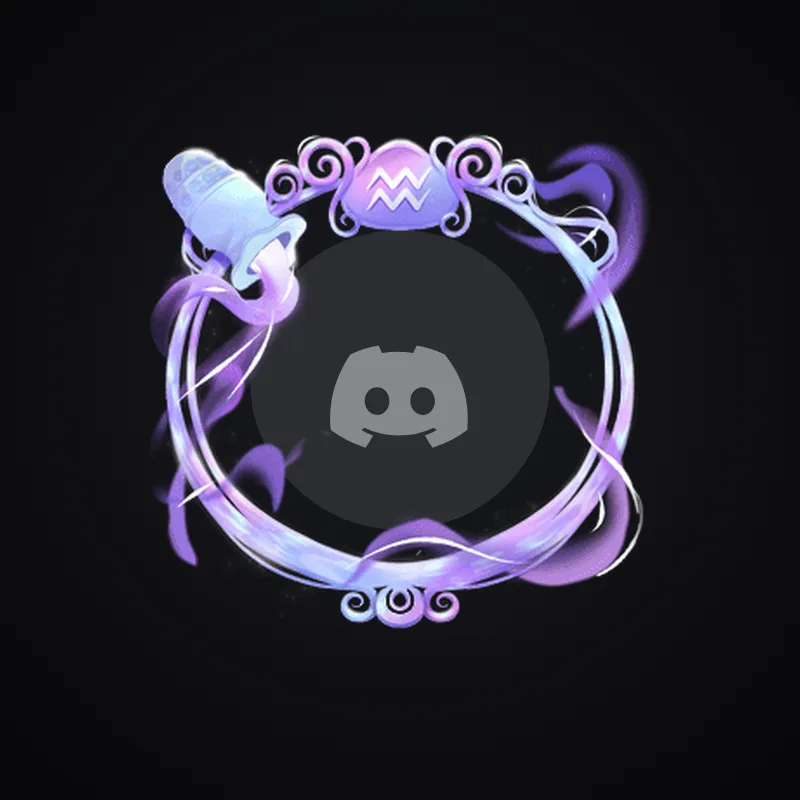 Discord Aquarius Avatar Decoration 🎁 | Gift Link | Instant & Safe