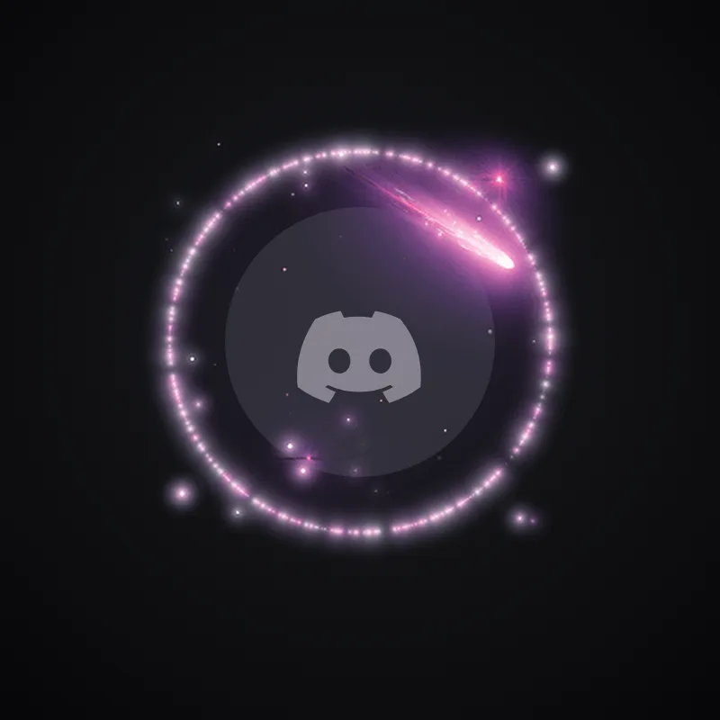 Discord Comets (Rose) Avatar Decoration 🎁 | Gift Link | Instant & Safe