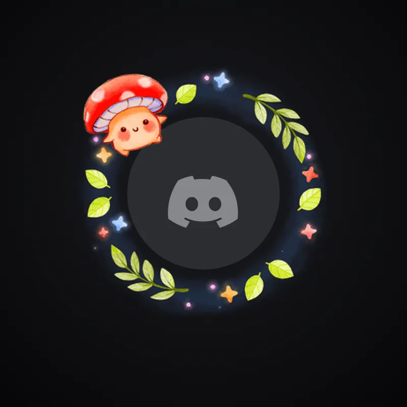 Discord Forest Frolic Avatar Decoration 🎁 | Gift Link | Instant & Safe