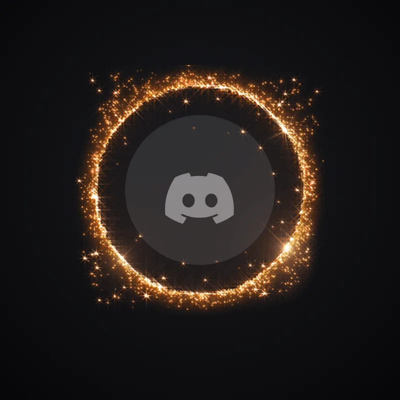 Discord Lights, Camera, Action! (Orange) Avatar Decoration 🎁 | Gift Link | Instant & Safe