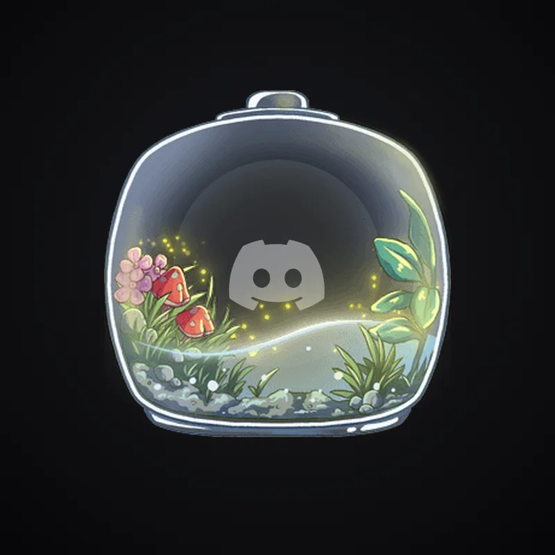 Discord Terrarium Avatar Decoration 🎁 | Gift Link | Instant & Safe