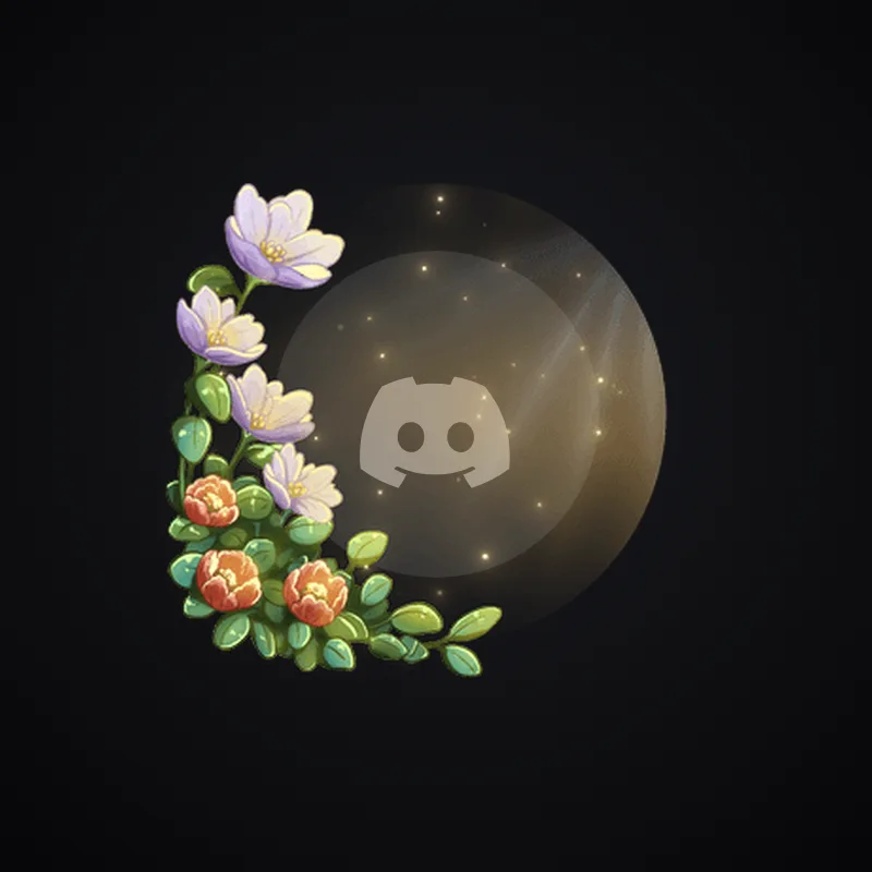 Discord Blossomburst Avatar Decoration 🎁 | Gift Link | Instant & Safe