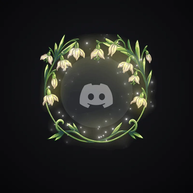 Discord Snowdrops Avatar Decoration 🎁 | Gift Link | Instant & Safe