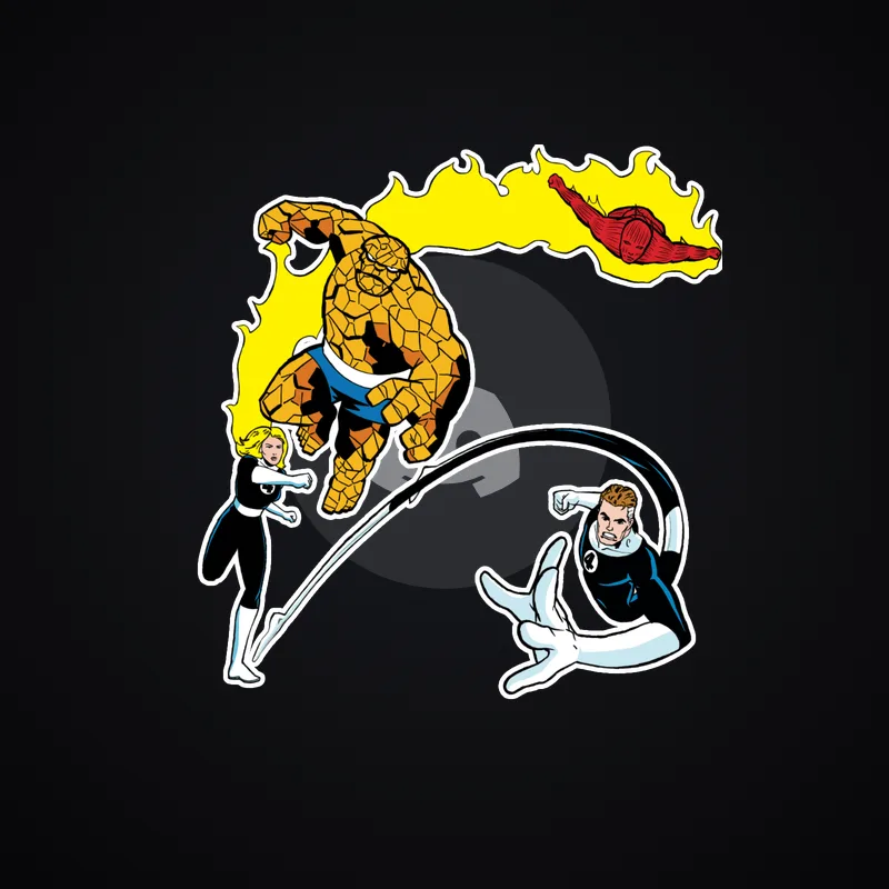Discord The Fantastic Four Avatar Decoration 🎁 | Gift Link | Instant & Safe