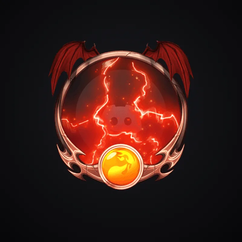 Discord Red Mana Avatar Decoration 🎁 | Gift Link | Instant & Safe