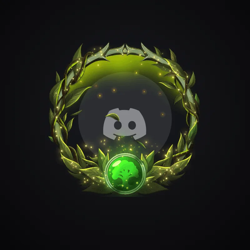 Discord Green Mana Avatar Decoration 🎁 | Gift Link | Instant & Safe