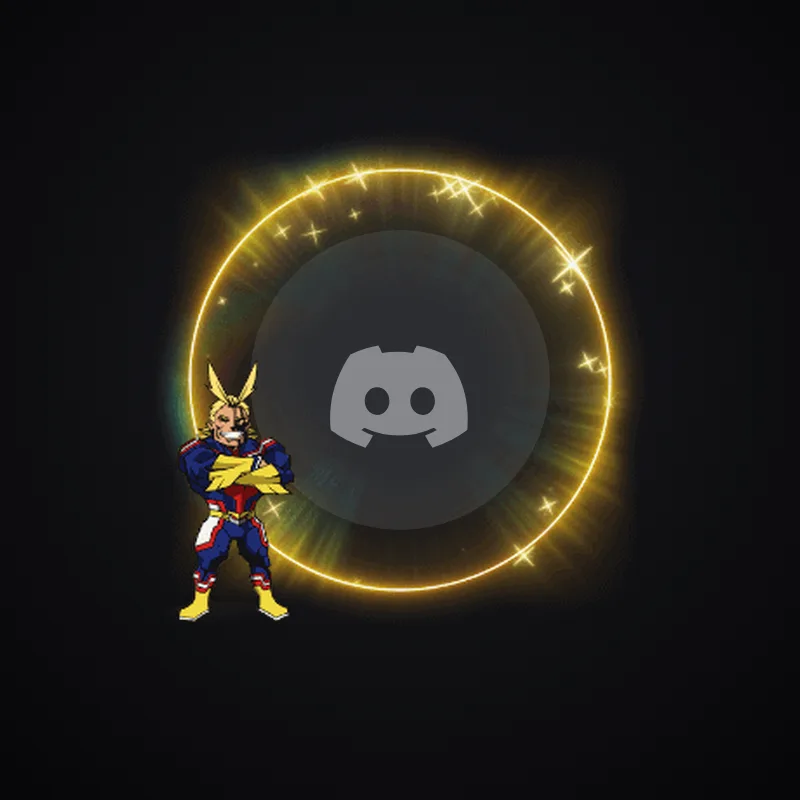 Discord All Might Avatar Decoration 🎁 | Gift Link | Instant & Safe