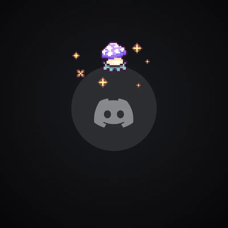 Discord Shroomling (Purple) Avatar Decoration 🎁 | Gift Link | Instant & Safe