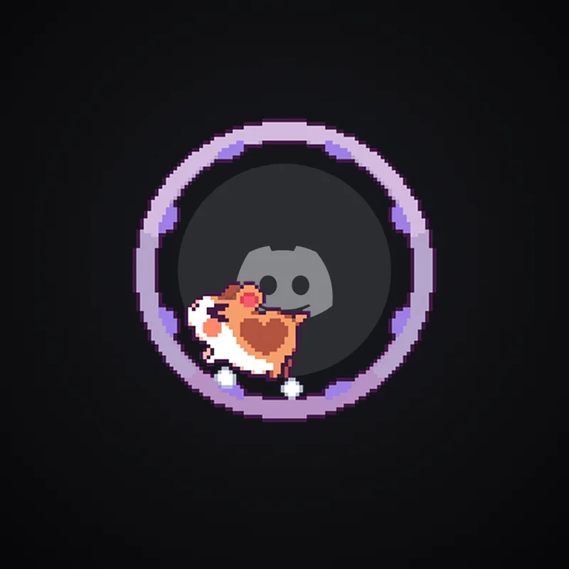 Discord Hammy Avatar Decoration 🎁 | Gift Link | Instant & Safe