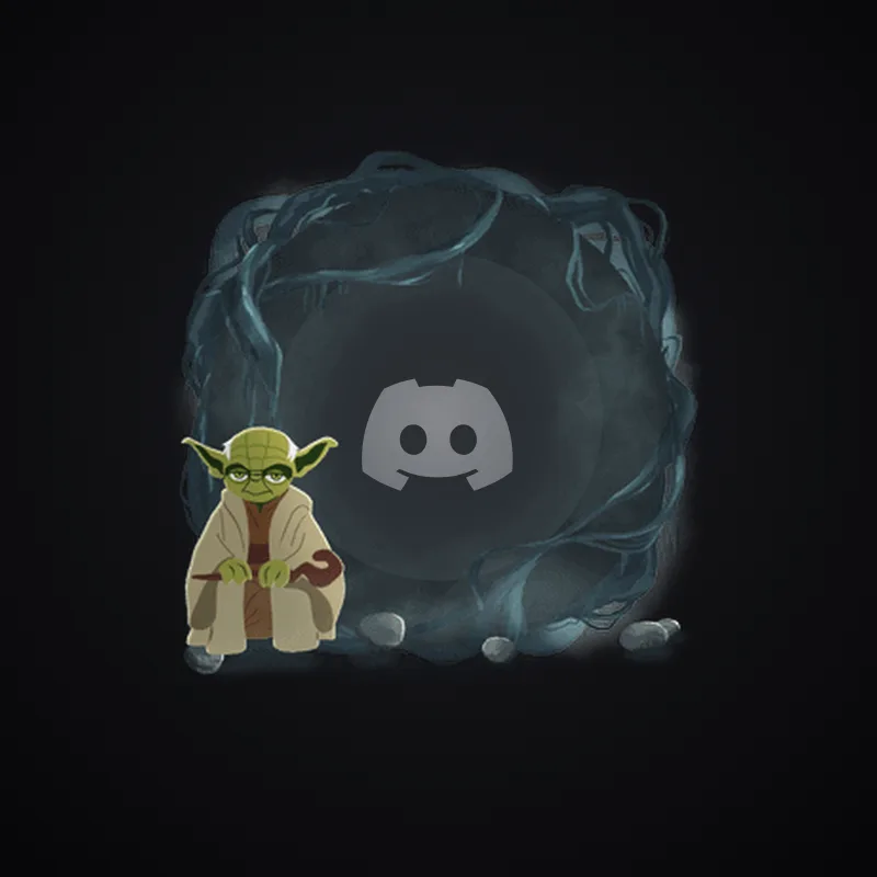 Discord Yoda on Dagobah Avatar Decoration 🎁 | Gift Link | Instant & Safe