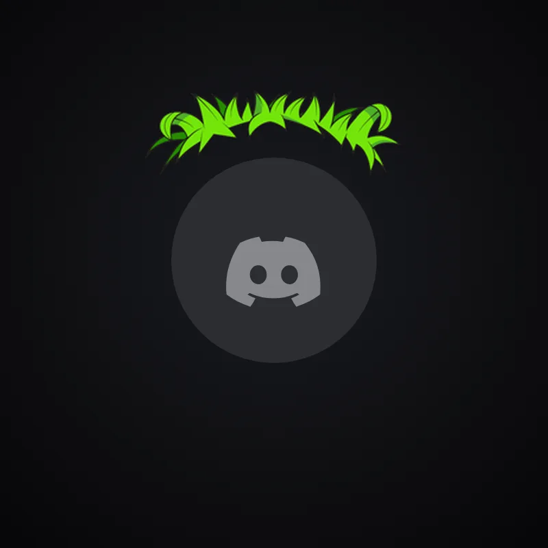 Discord Grass Toucher Avatar Decoration 🎁 | Gift Link | Instant & Safe