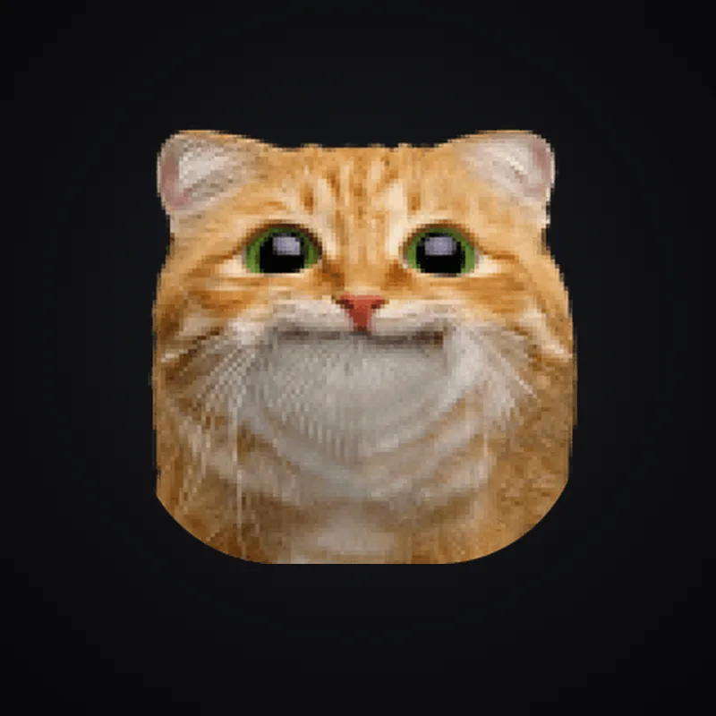 Discord Nom Kitty Avatar Decoration 🎁 | Gift Link | Instant & Safe