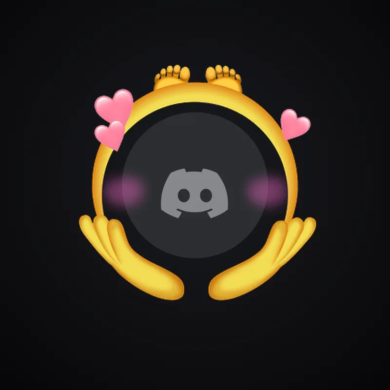 Discord Feeling Cute Avatar Decoration 🎁 | Gift Link | Instant & Safe