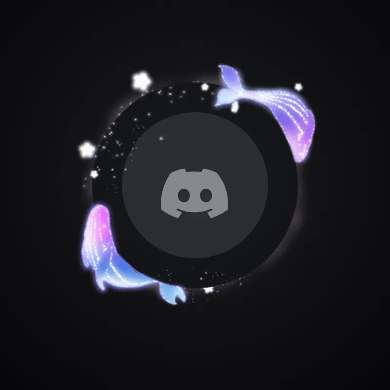 Discord Starlight Whales Avatar Decoration 🎁 | Gift Link | Instant & Safe