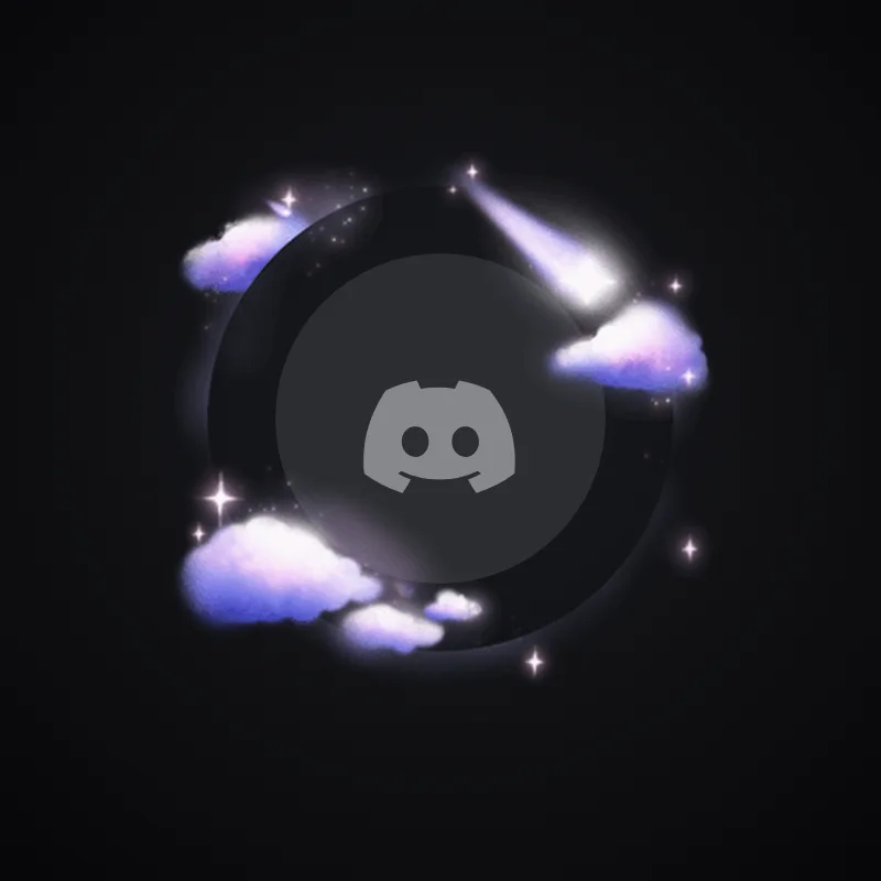 Discord Head In the Clouds Avatar Decoration 🎁 | Gift Link | Instant & Safe