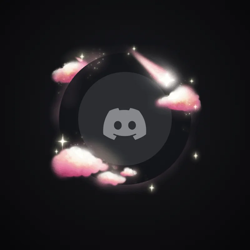Discord Head In the Clouds (Sunset) Avatar Decoration 🎁 | Gift Link | Instant & Safe