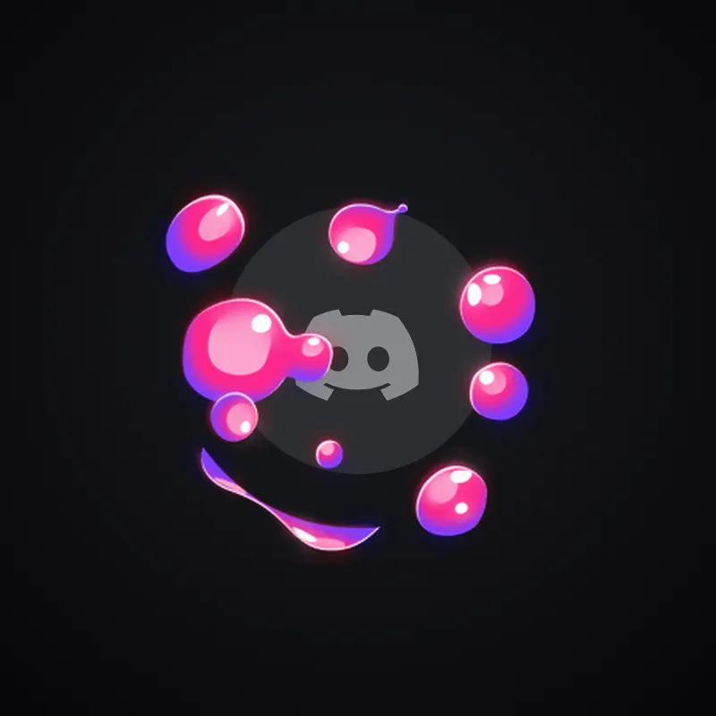 Discord Lava Blobs (Pink) Avatar Decoration 🎁 | Gift Link | Instant & Safe