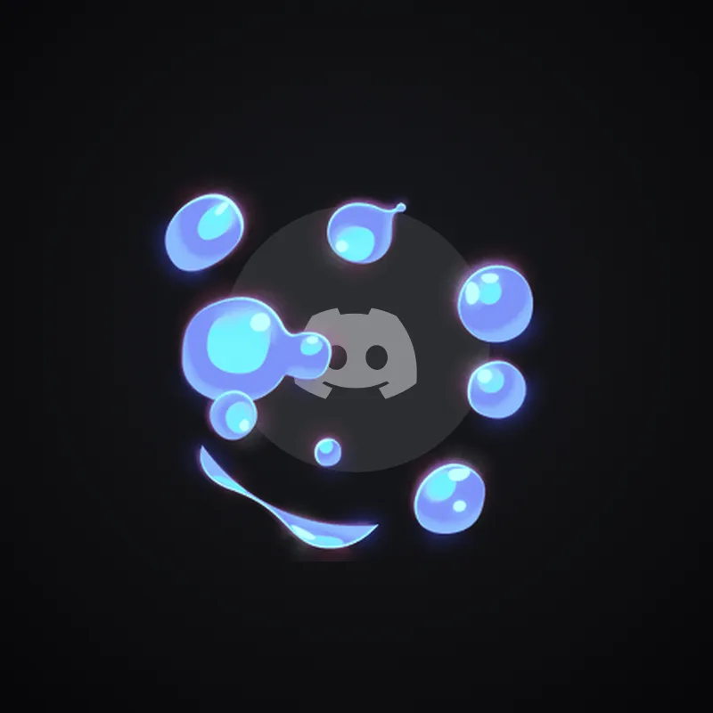 Discord Lava Blobs (Blue) Avatar Decoration 🎁 | Gift Link | Instant & Safe