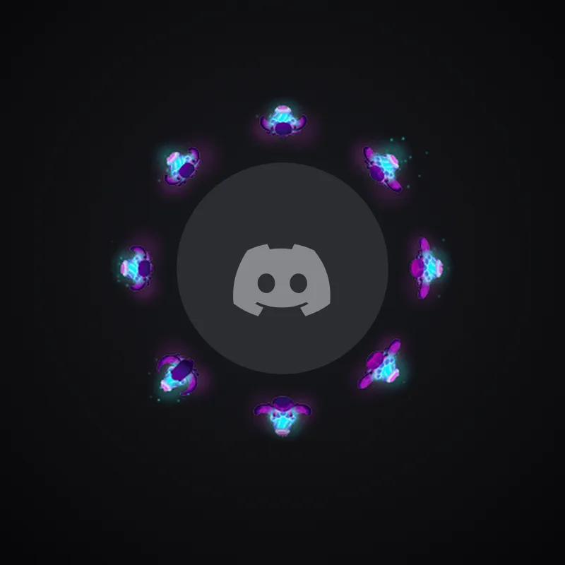 Discord Luminescent Lotus Avatar Decoration 🎁 | Gift Link | Instant & Safe