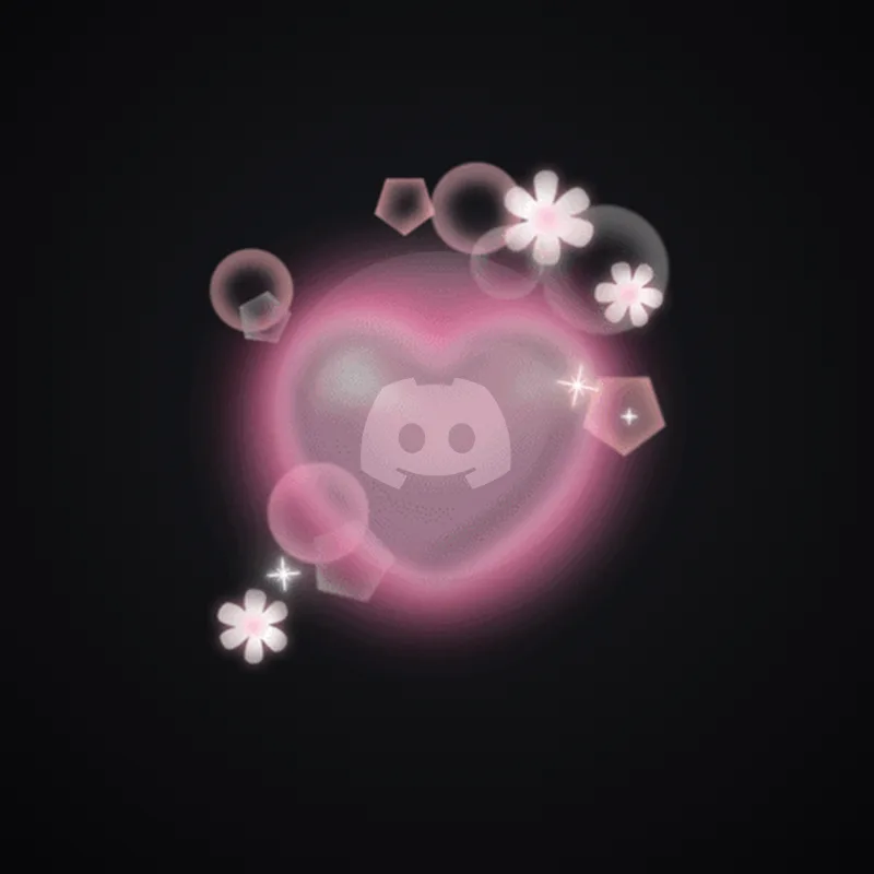 Discord Heartbloom Avatar Decoration 🎁 | Gift Link | Instant & Safe