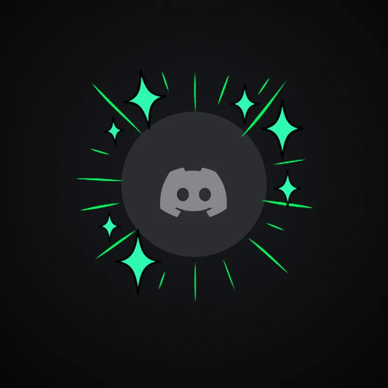 Discord Starry Eyed (Green) Avatar Decoration 🎁 | Gift Link | Instant & Safe