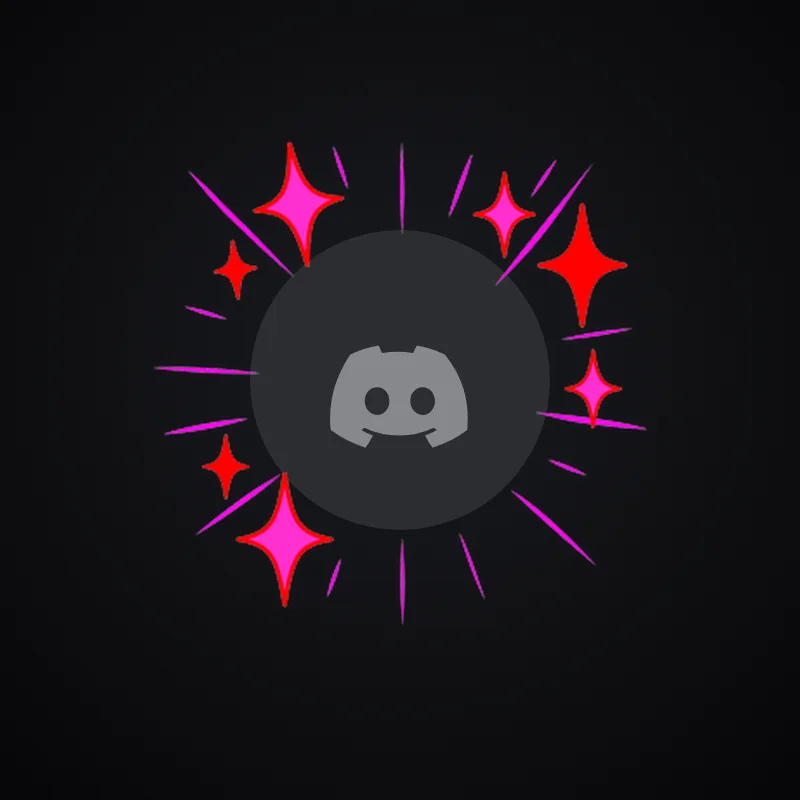 Discord Starry Eyed (Pink) Avatar Decoration 🎁 | Gift Link | Instant & Safe