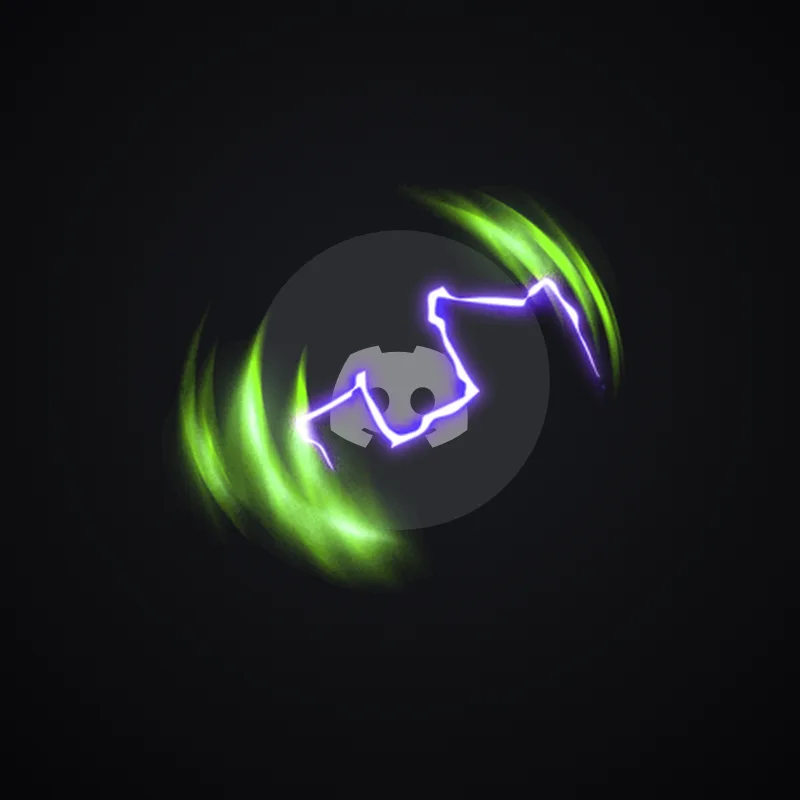 Discord Ki Energy (Green) Avatar Decoration 🎁 | Gift Link | Instant & Safe
