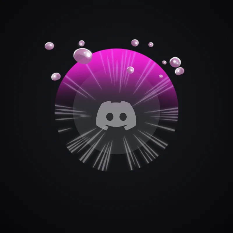 Discord In Tears (Pink) Avatar Decoration 🎁 | Gift Link | Instant & Safe