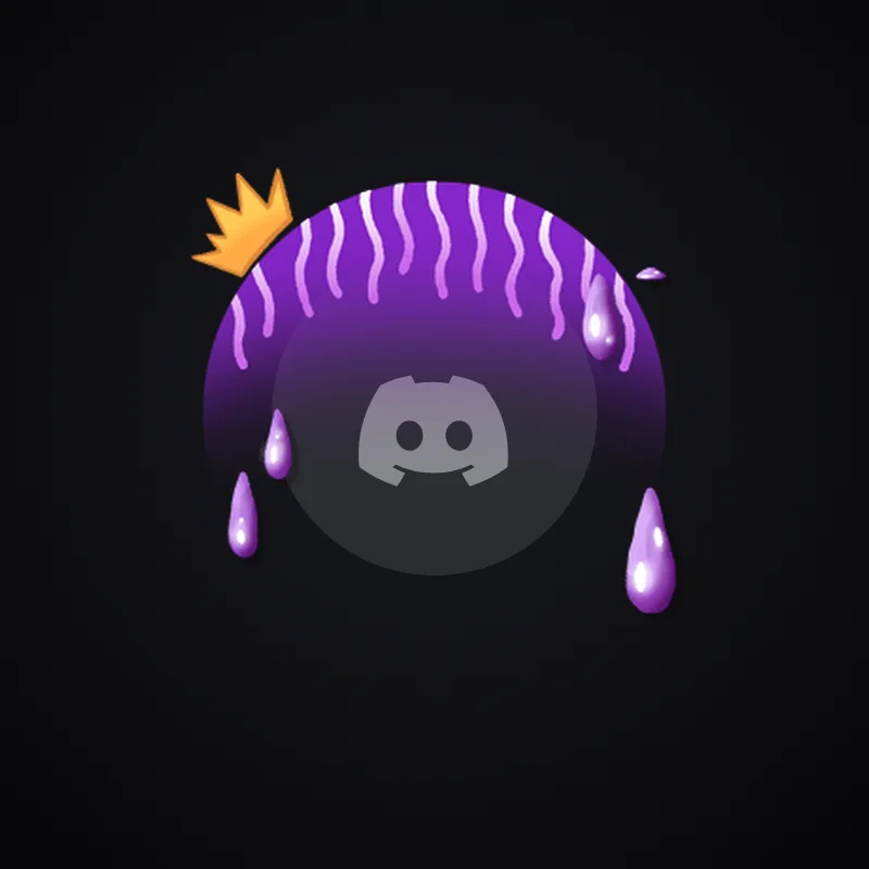 Discord Dismay (Purple) Avatar Decoration 🎁 | Gift Link | Instant & Safe