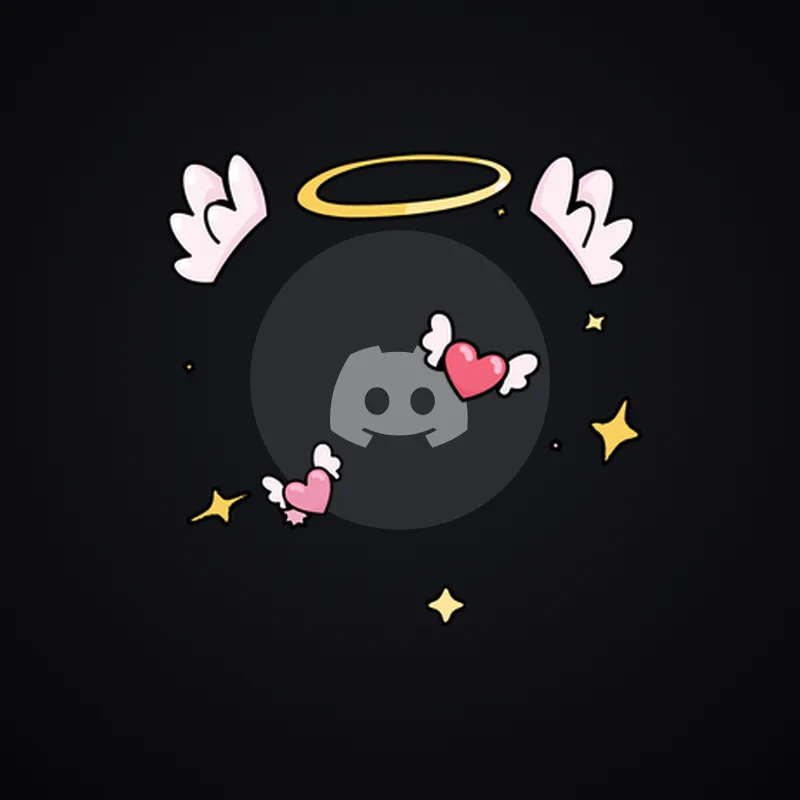 Discord Angel Avatar Decoration 🎁 | Gift Link | Instant & Safe