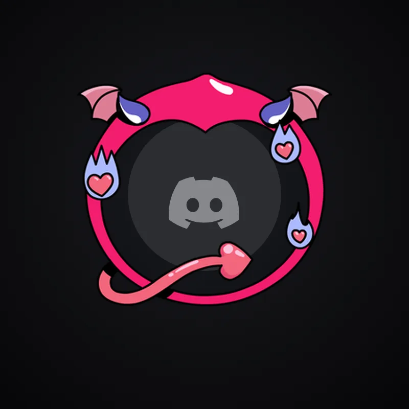 Discord Devil Avatar Decoration 🎁 | Gift Link | Instant & Safe