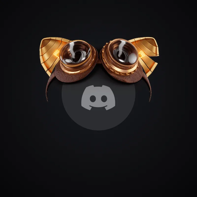 Discord Steampunk Cat Ears Avatar Decoration 🎁 | Gift Link | Instant & Safe